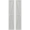 Ekena Millwork Americraft 3-Board Wood 2 Equal Panel Frmd Board-n-Batten Shutters w/Dbl Z-Bar, ARW102BF311X77STH, PR ARW102BF311X77STH - alternate 1